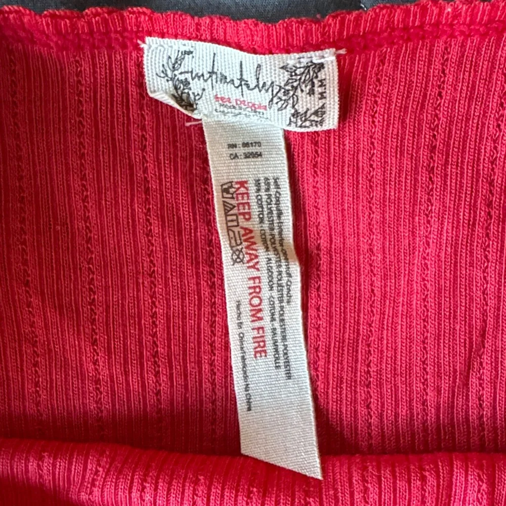 Free People Scarlet Lace-Trim Camisole - Picture 3 of 3